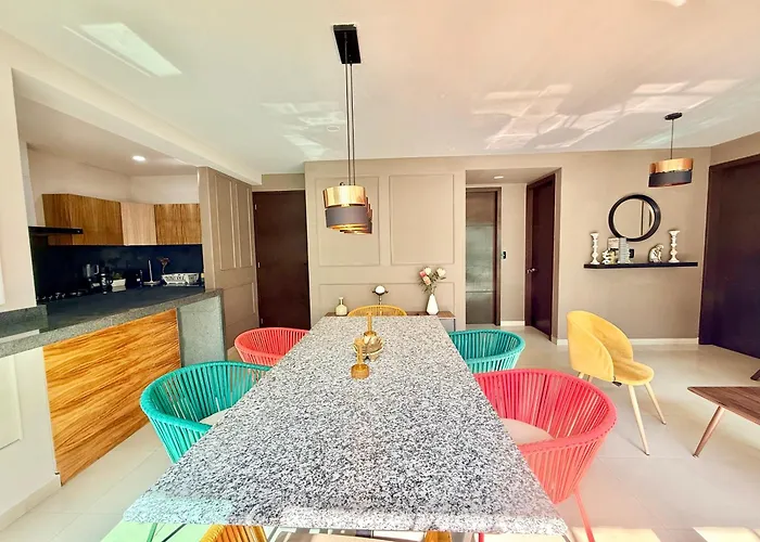 Apartamento Lujoso Departamento En Napoles 10 Personas