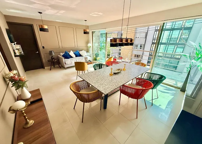 Apartamento Lujoso Departamento En Napoles 10 Personas *