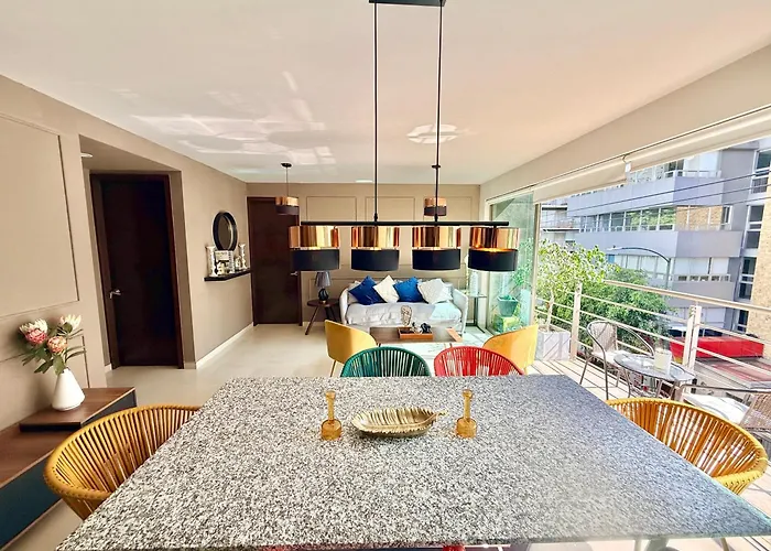 Lujoso Departamento En Napoles 10 Personas Apartamento *